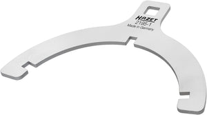 HAZET Cartridge wrench 2195-1 ∙ Square, hollow 12.5 mm (1/2 inch) ∙ Groove profile