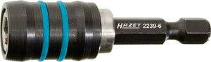 HAZET Adapter 2239-6 ∙ Hexagon, solid 6.3 (1/4 inches) ∙ Hexagon, hollow 6.3 (1/4 inch)