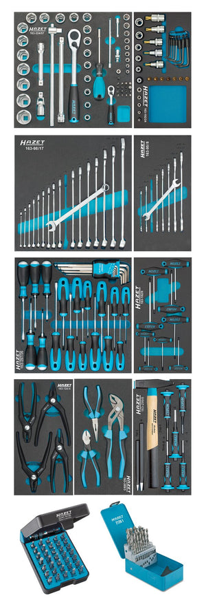 HAZET Tool assortment 0-6/217 ∙ Number of tools: 217
