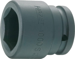 HAZET Impact socket (6-point) 1000S-19 ∙ Square, hollow 20 mm (3/4 inch) ∙ Outside hexagon profile ∙ 19 mm