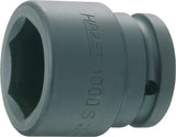 HAZET Impact socket (6-point) 1000S-28 ∙ Square, hollow 20 mm (3/4 inch) ∙ Outside hexagon profile ∙ 28 mm