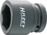 HAZET Impact socket (6-point) 1100S-41 ∙ Square, hollow 25 mm (1 inch) ∙ Outside hexagon profile ∙ 41 mm