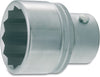 HAZET Socket (12-point) 1100Z-32 ∙ Square, hollow 25 mm (1 inch) ∙ Outside 12-point profile ∙ 32 mm
