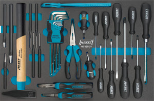 HAZET Universal set 163-120/24 ∙ Cross recess profile PH, Slot profile, Inside hexagon profile ∙ Number of tools: 24