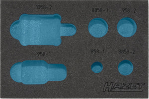 HAZET 2-component soft foam insert 163-217L