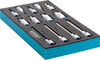 HAZET Screwdriver socket set 163-220/13 ∙ Square, hollow 12.5 mm (1/2 inch) ∙ Inside hexagon profile ∙ Number of tools: 13