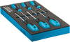 HAZET TORX® screwdriver set 163-266/6 ∙ Inside TORX® profile ∙∙ T 10 – T 30 ∙ Number of tools: 6