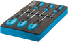 HAZET TORX® screwdriver set 163-266/6 ∙ Inside TORX® profile ∙∙ T 10 – T 30 ∙ Number of tools: 6