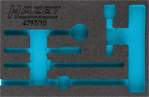 HAZET 2-component soft foam insert 163-326L