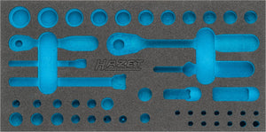 HAZET 2-component soft foam insert 163-349L