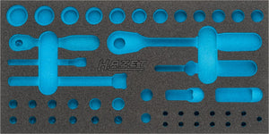 HAZET 2-component soft foam insert 163-351L