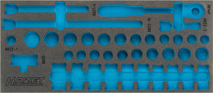 HAZET 2-component soft foam insert 163-379L