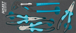 HAZET Pliers set 163-511/4 ∙ Number of tools: 4