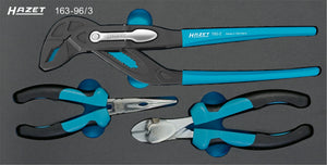 HAZET Pliers set 163-96/3 ∙ Number of tools: 3