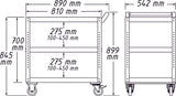 HAZET Service trolley Assistent 167-3