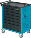 HAZET Tool trolley Assistent 177-7 ∙ Drawers, flat: 6 x 79 x 527 x 348 mm ∙ Drawers, high: 1 x 164 x 527 x 348 mm