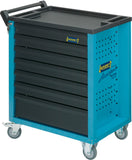 HAZET Tool trolley Assistent 177-7 ∙ Drawers, flat: 6 x 79 x 527 x 348 mm ∙ Drawers, high: 1 x 164 x 527 x 348 mm