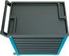 HAZET Tool trolley Assistent 177-6 ∙ Drawers, flat: 4 x 79 x 527 x 348 mm ∙ Drawers, high: 2 x 164 x 527 x 348 mm