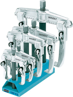 HAZET Quick-clamping puller set ∙ 2-arm 1787F/5 ∙ Number of tools: 5