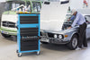 HAZET Tool trolley Assistent 178 N-7 with 147 expert tools 178N-7/147 ∙ Drawers, flat: 5 x 80 x 527 x 348 mm ∙ Drawers, high: 2 x 165 x 527 x 348 mm ∙ Number of tools: 147