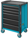 HAZET Tool trolley Assistent 179N-6 ∙ Drawers, flat: 3 x 81 x 522 x 398 mm ∙ Drawers, high: 3 x 166 x 522 x 398 mm