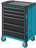 HAZET Tool trolley Assistent 179N-6 ∙ Drawers, flat: 3 x 81 x 522 x 398 mm ∙ Drawers, high: 3 x 166 x 522 x 398 mm