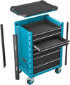 HAZET Tool trolley Assistent 179N-7 ∙ Drawers, flat: 5 x 81 x 522 x 398 mm ∙ Drawers, high: 2 x 166 x 522 x 398 mm