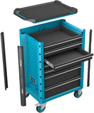 HAZET Tool trolley Assistent 179N-8 ∙ Drawers, flat: 7 x 81 x 522 x 398 mm ∙ Drawers, high: 1 x 166 x 522 x 398 mm