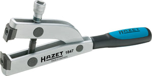 HAZET Clamp pliers for axle boots 1847 ∙ Square, hollow 10 mm (3/8 inch)