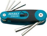 HAZET Offset screwdriver set 2100/6KH ∙ Inside hexagon profile ∙ Number of tools: 6