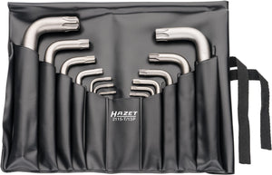 HAZET Offset screwdriver set 2115-T/13P ∙ Inside TORX® profile ∙∙ T 7 – T 60 ∙ Number of tools: 13