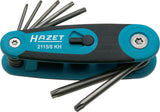 HAZET Offset screwdriver set 2115/8KH ∙ Inside TORX® profile ∙ Number of tools: 8