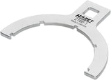 HAZET Fuel filter wrench 2168-1 ∙ Square, hollow 12.5 mm (1/2 inch) ∙ Groove profile