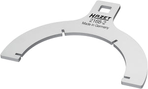 HAZET Fuel filter releasing tool 2168-2 ∙ Square, hollow 12.5 mm (1/2 inch) ∙ Groove profile