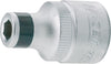 HAZET Adapter 2250-3 ∙ Square, hollow 10 mm (3/8 inch) ∙ Hexagon, hollow 8 mm (5/16 inch)