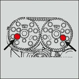 HAZET Engine timing tool AUDI ∙ VW ∙ SEAT ∙ ŠKODA 2588/19 ∙ Number of tools: 19