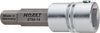 HAZET Brake calliper screwdriver socket 2784-14 ∙ Square, hollow 20 mm (3/4 inch) ∙ Inside hexagon profile ∙ 14 mm