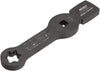 HAZET Box-end wrench - striking face pattern (12-point) with 2 striking faces 2784SR-1 ∙ Square, hollow 12.5 mm (1/2 inch) ∙ Groove profile