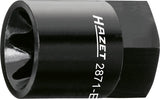 HAZET Brake calliper TORX® socket 2871-E20 ∙ Outside hexagon 22 mm ∙ Outside TORX® profile ∙∙ E20