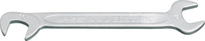 HAZET Double open-end wrench 440-14 ∙ Outside hexagon profile ∙ 14 mm