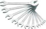 HAZET Double open-end wrench set 450N/10 ∙ Outside hexagon profile ∙∙ 6 x 7 – 27 x 32 ∙ Number of tools: 10