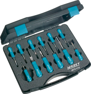 HAZET SYSTEM cable release tool assortment 4670-1/12 ∙ Number of tools: 12