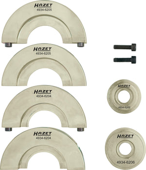 HAZET Compact wheel hub bearing unit tool set 4934-2562/6 ∙ Number of tools: 6