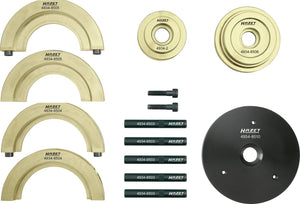 HAZET Compact wheel hub bearing unit tool set 4934-2585/12 ∙ Number of tools: 12