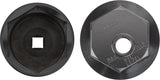 HAZET Commercial vehicle oil caps / axle nut sockets 4937-95 ∙ Square, hollow 20 mm (3/4 inch) ∙ 95 mm