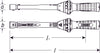 HAZET Torque wrench 5292-3CT ∙ Nm min-max: 40 – 200 Nm ∙ Tolerance: 3% ∙ Insert square 14 x 18 mm