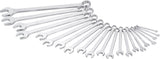 HAZET Combination wrench set 600N/21 ∙ Outside 12-point traction profile ∙∙ 6 – 34 ∙ Number of tools: 21