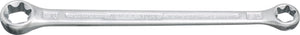 HAZET TORX® double box-end wrench 609-E20XE24 ∙ Outside TORX® profile ∙∙ E20, E24