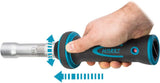 HAZET Torque wrench 6295-1CT ∙ Nm min-max: 200 – 500 Nm ∙ Tolerance: 2% ∙ Insert square 14 x 18 mm