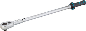 HAZET Torque wrench 6143-1CTCAL ∙ Nm min-max: 100 – 400 Nm ∙ Tolerance: 2% ∙ Square, solid 20 mm (3/4 inch)